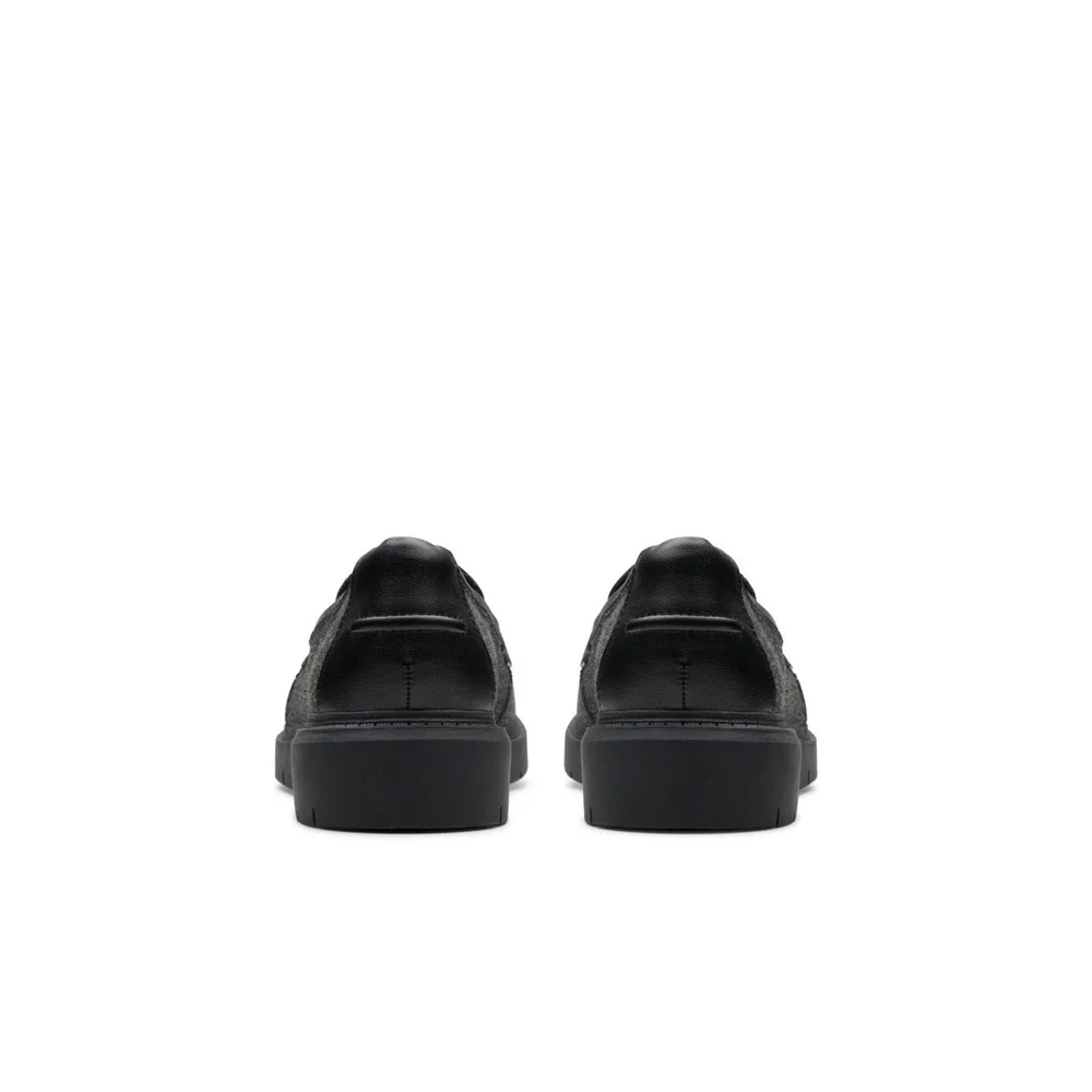 Clarks‎ Womens Shoes Size 10W Black Tweed Combi Textile Collection Westlynn Bay - Picture 6 of 8